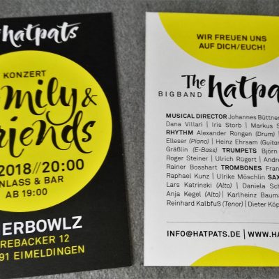 The Hatpats Big Band Konzert Family & Friends Februar 2018