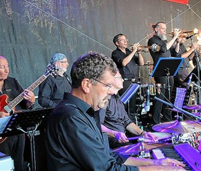 The Hatpats Big Band live Open-Air Internationales Bläserfestival Weil am Rhein 30.06.2018